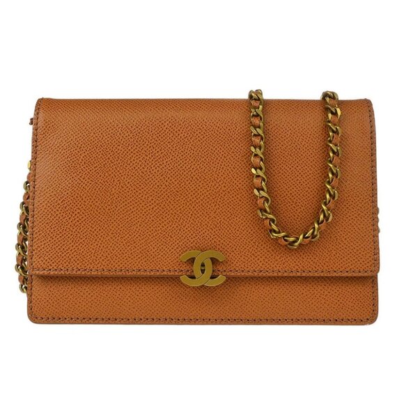 Chanel Brown Calfskin Classic WOC Wallet On Chain 166358 - Picture 1 of 7